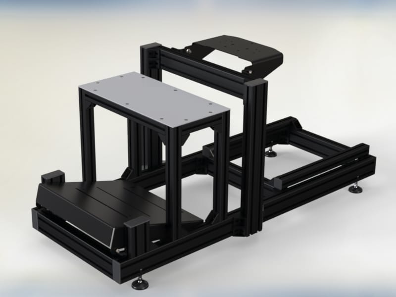 Gaming Simulator Frame - KJN Aluminium Profile
