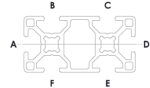 D17: in slots B/F, C/E 
D17V: in slots A/D