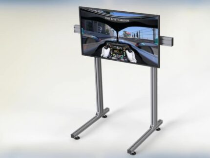 Example Sim Screen Mount - TV's not included